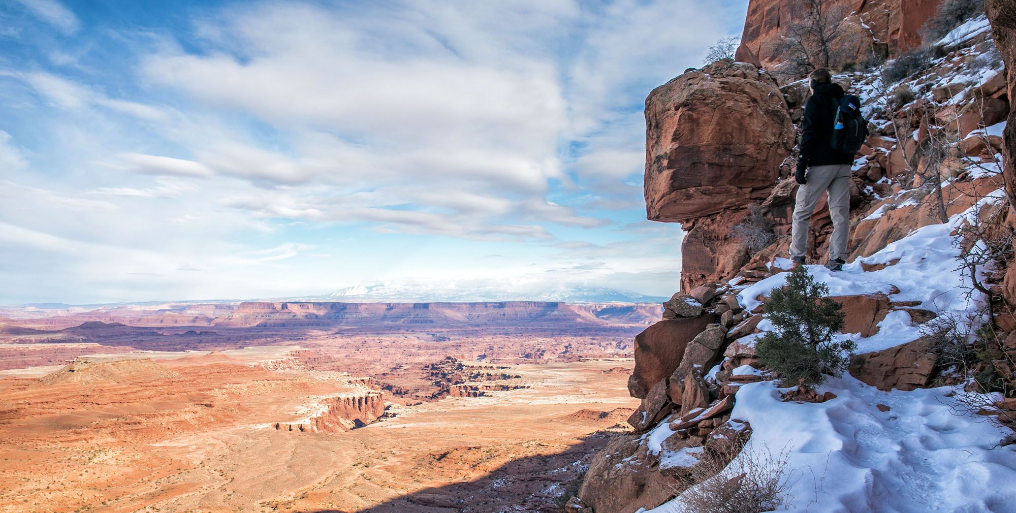 Featured image for “Hiking the Gooseberry Trail in Canyonlands National Park”