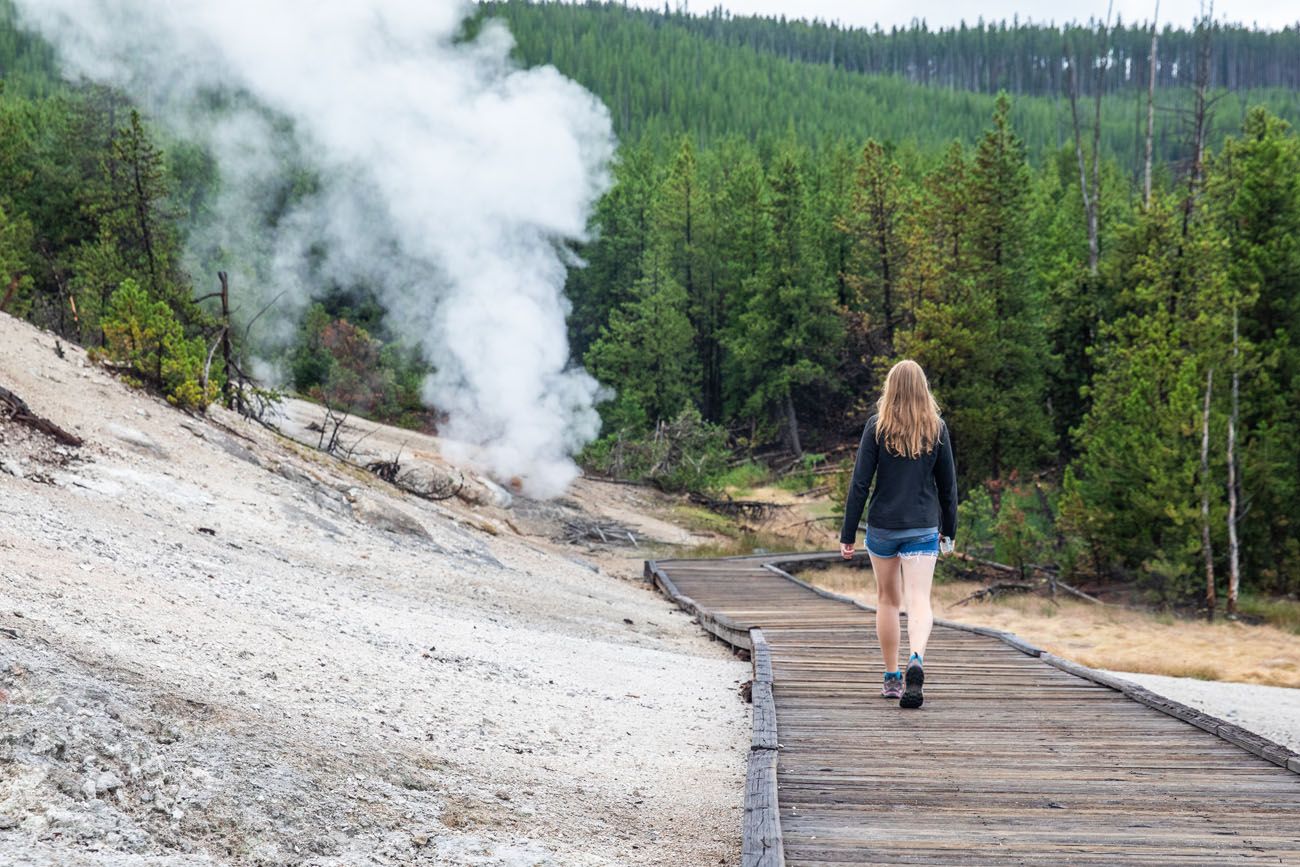 Norris Geyser Basin and Kara