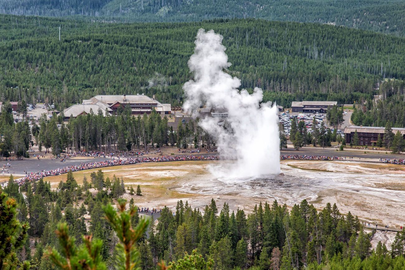 Old Faithful Observation Point