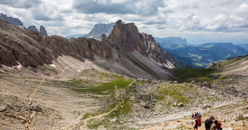 Puez Odle Hike Italy