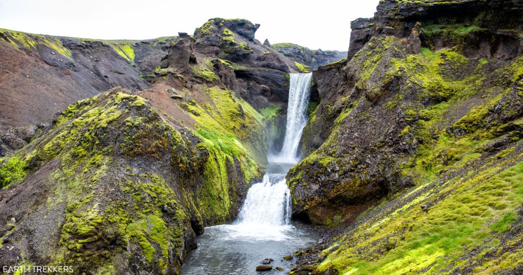 Skogafoss Waterfall Way Hike