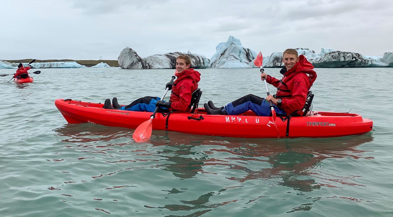 Tyler Tim Kayaking