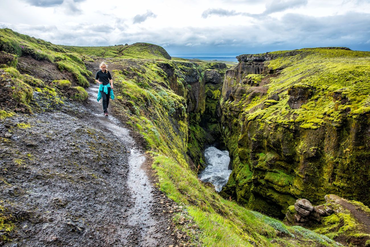 Waterfall Way Hike Iceland best day trips from Reykjavík