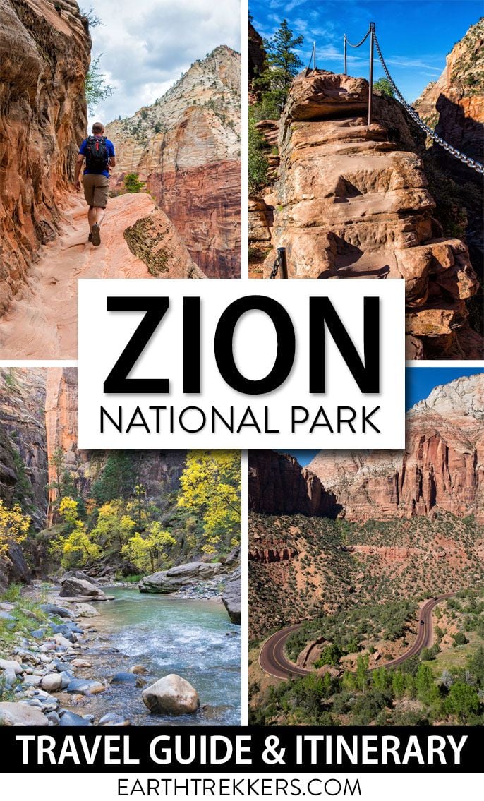 Zion National Park Itinerary Travel Guide