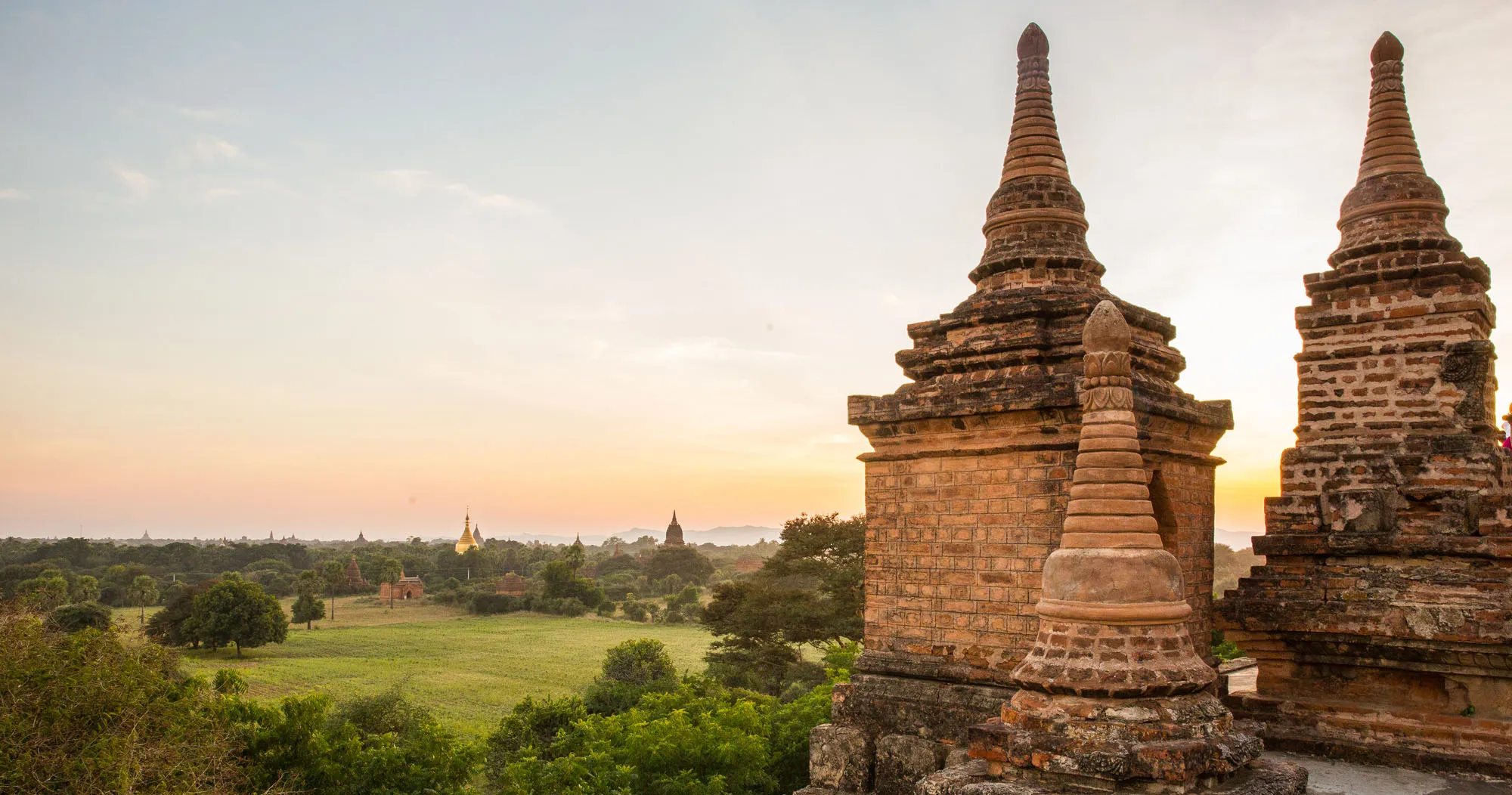 Cycling in Bagan