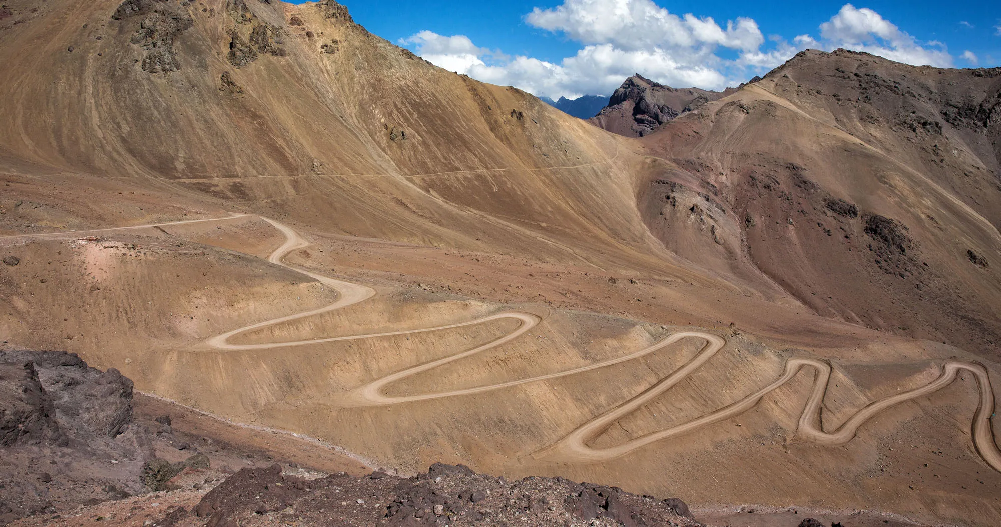 Driving to Cristo Redentor