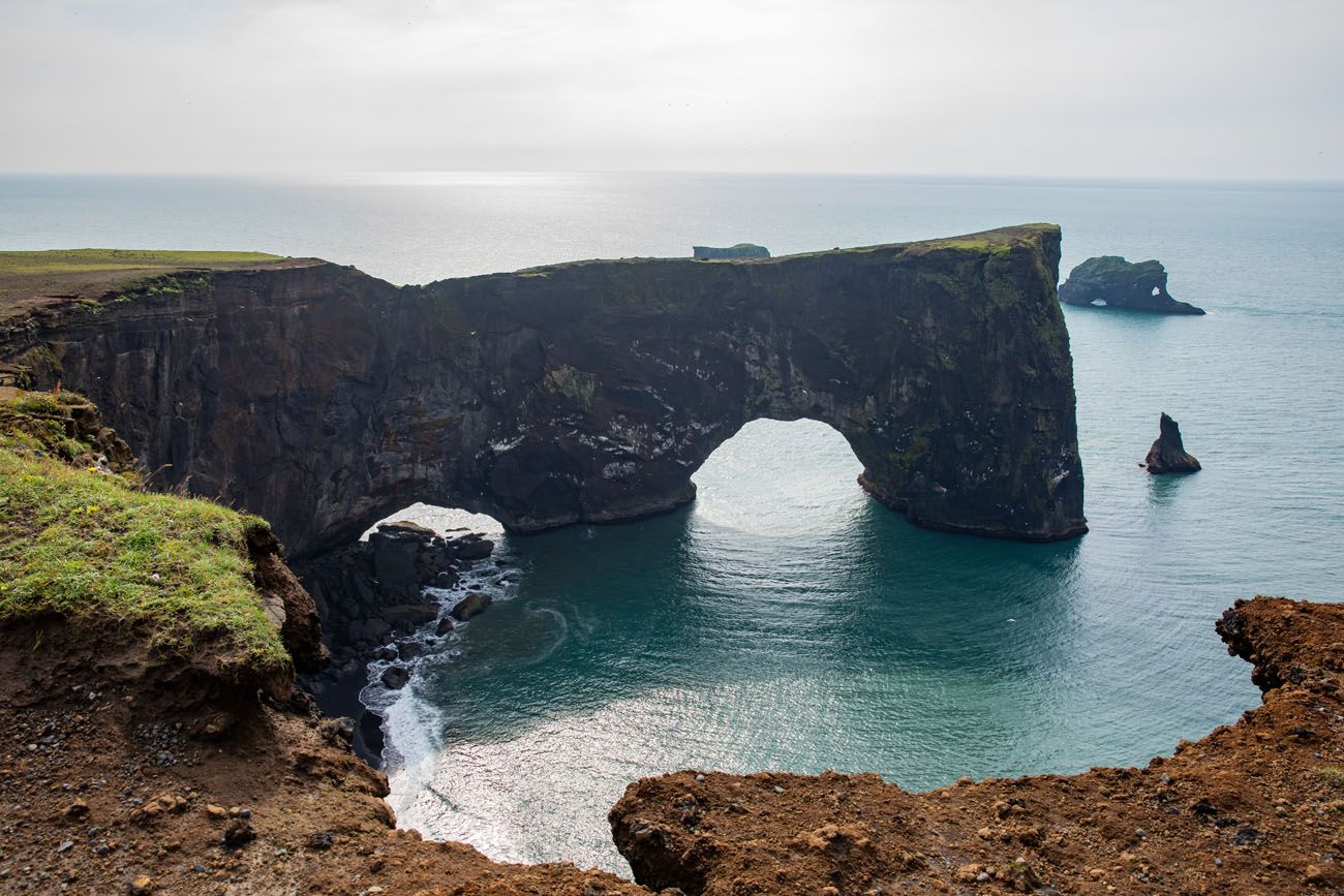Dyrholaey Arch south coast of Iceland