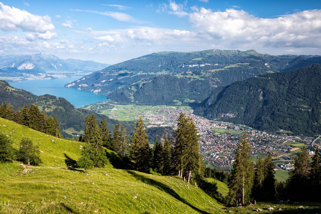 Interlaken day trips from Lausanne