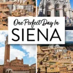 One Day Itinerary Siena Italy