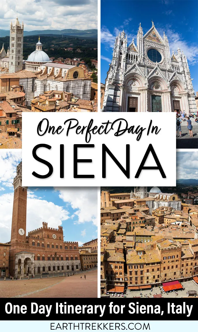 One Day Itinerary Siena Italy