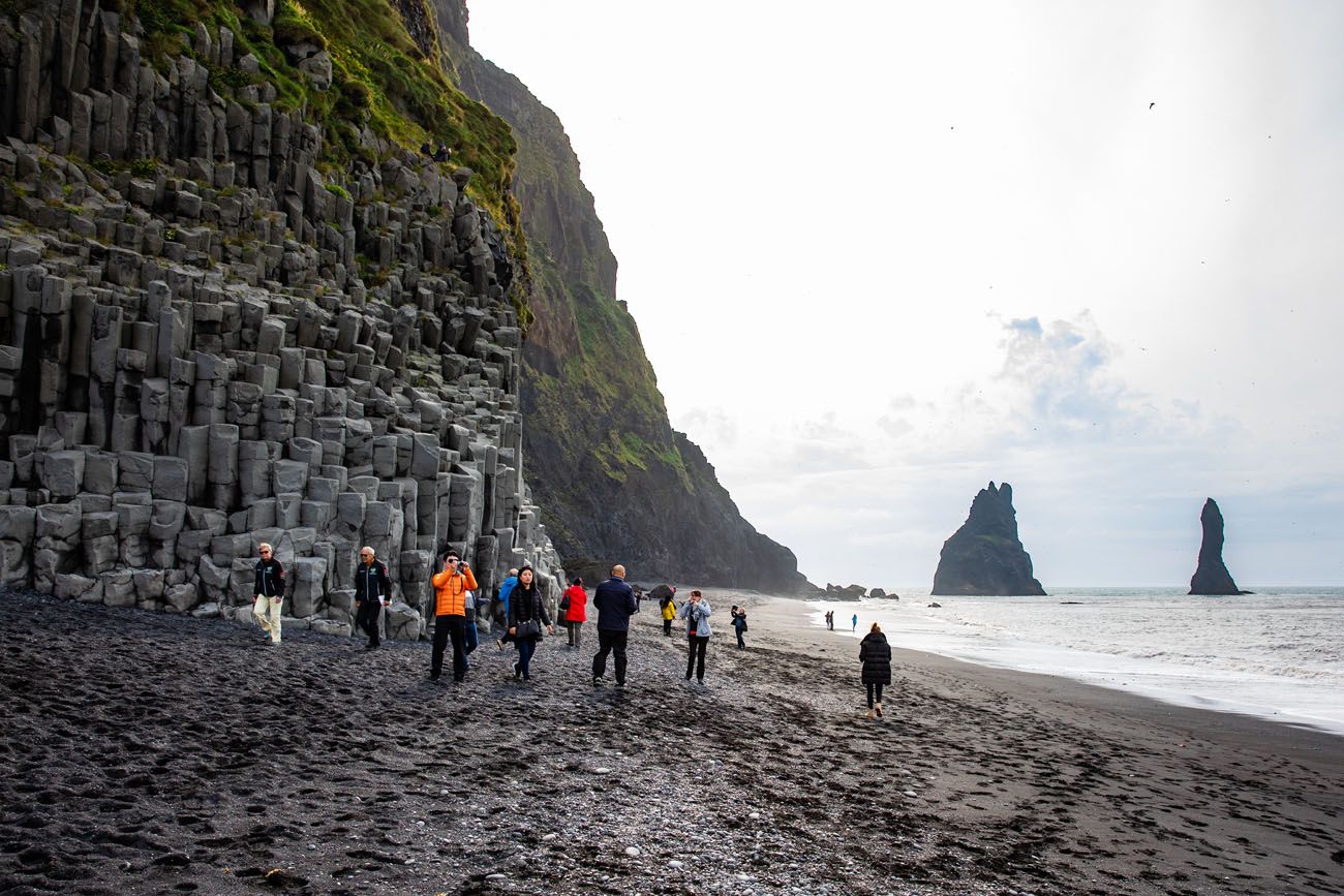 Reynisfjara Beach things to do on the south coast of Iceland