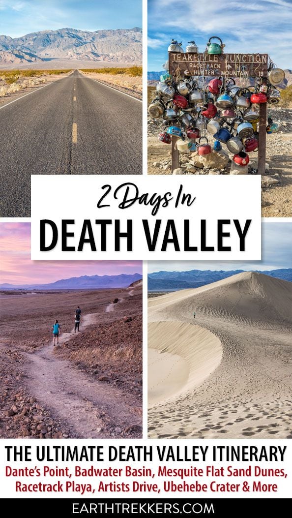 Death Valley Itinerary from Las Vegas