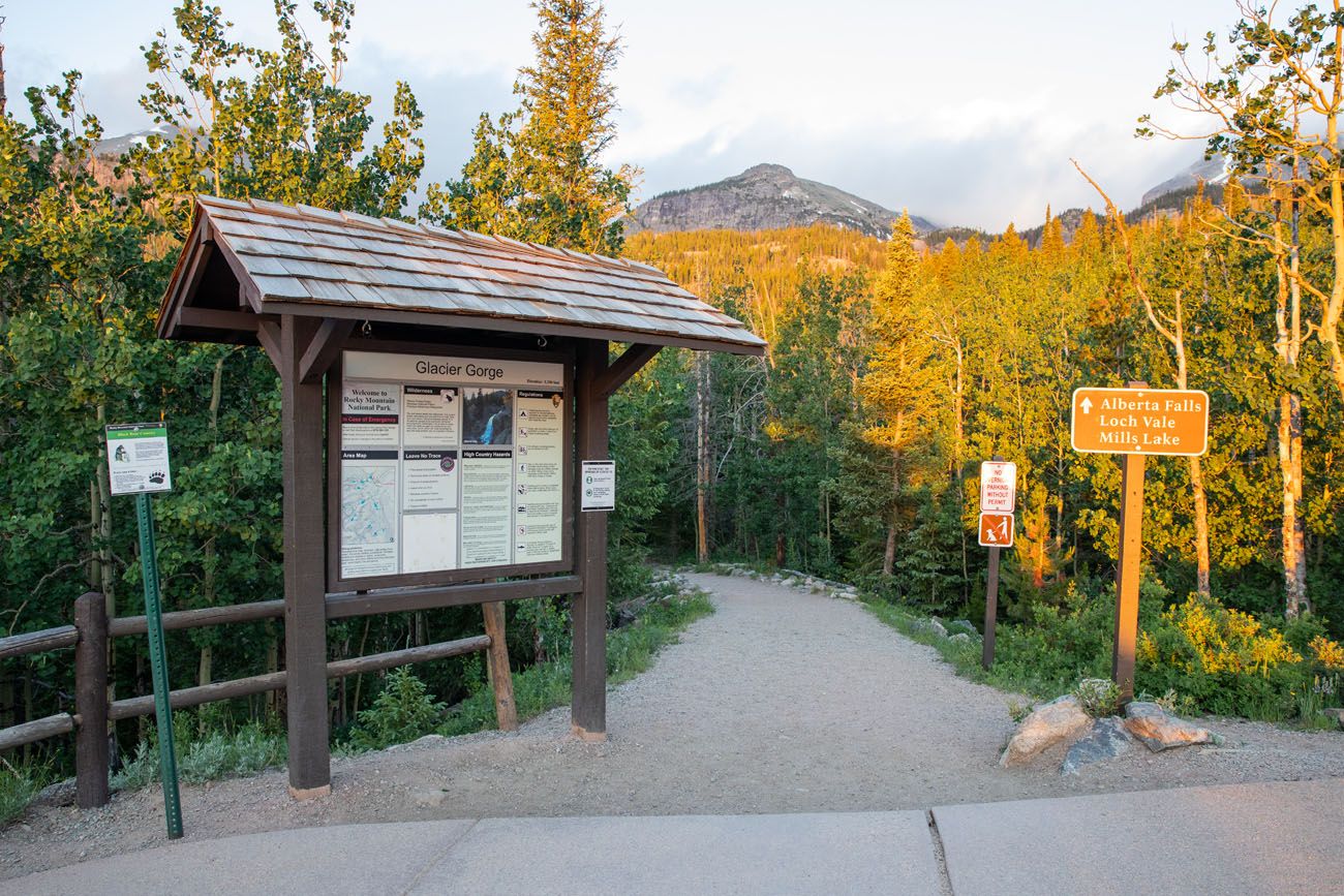 Glacier Gorge Trailhead