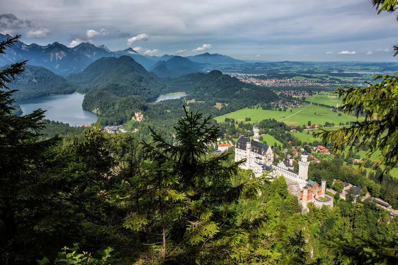 Overlooking Neuschwanstein