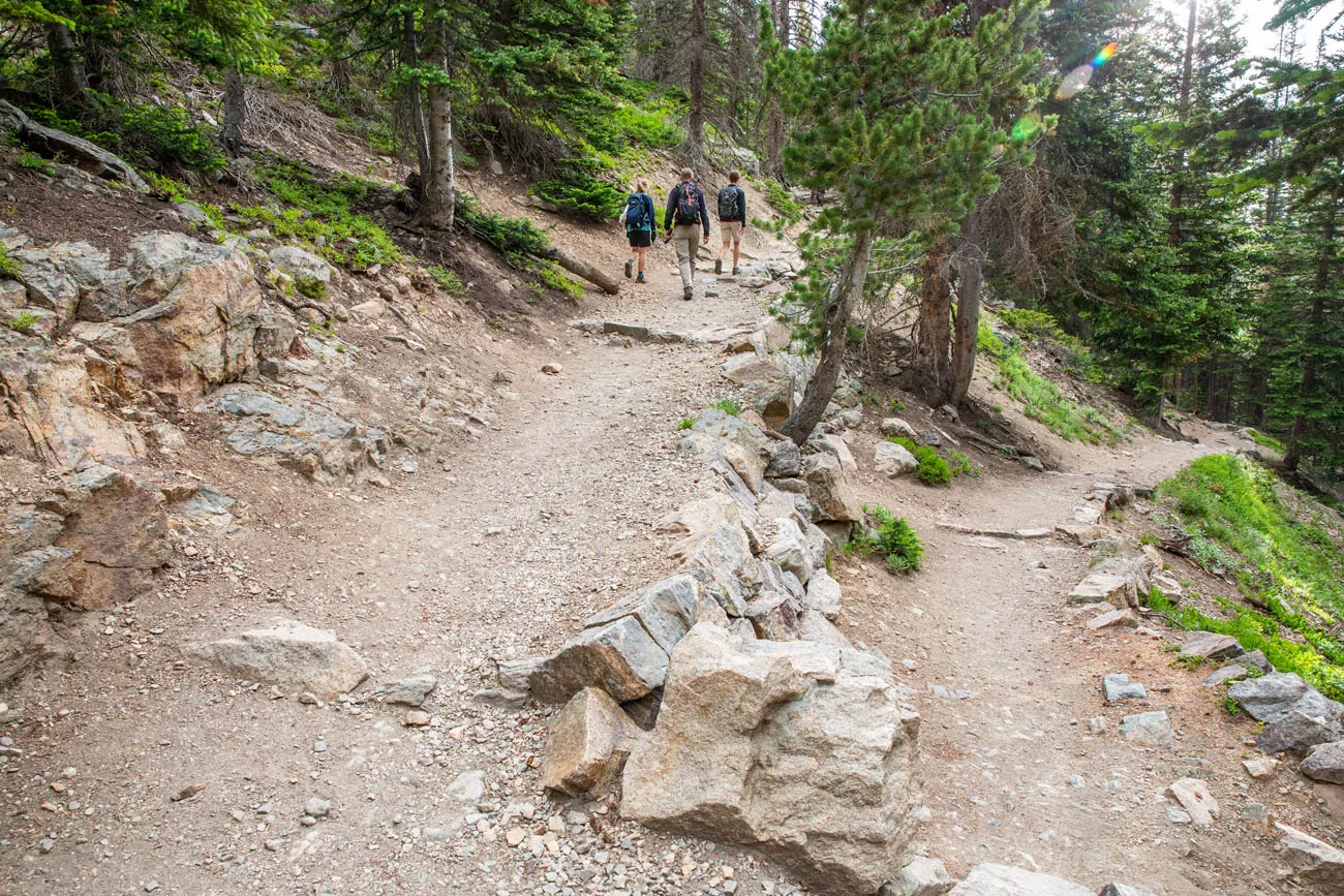 Sky Pond Hiking Trail