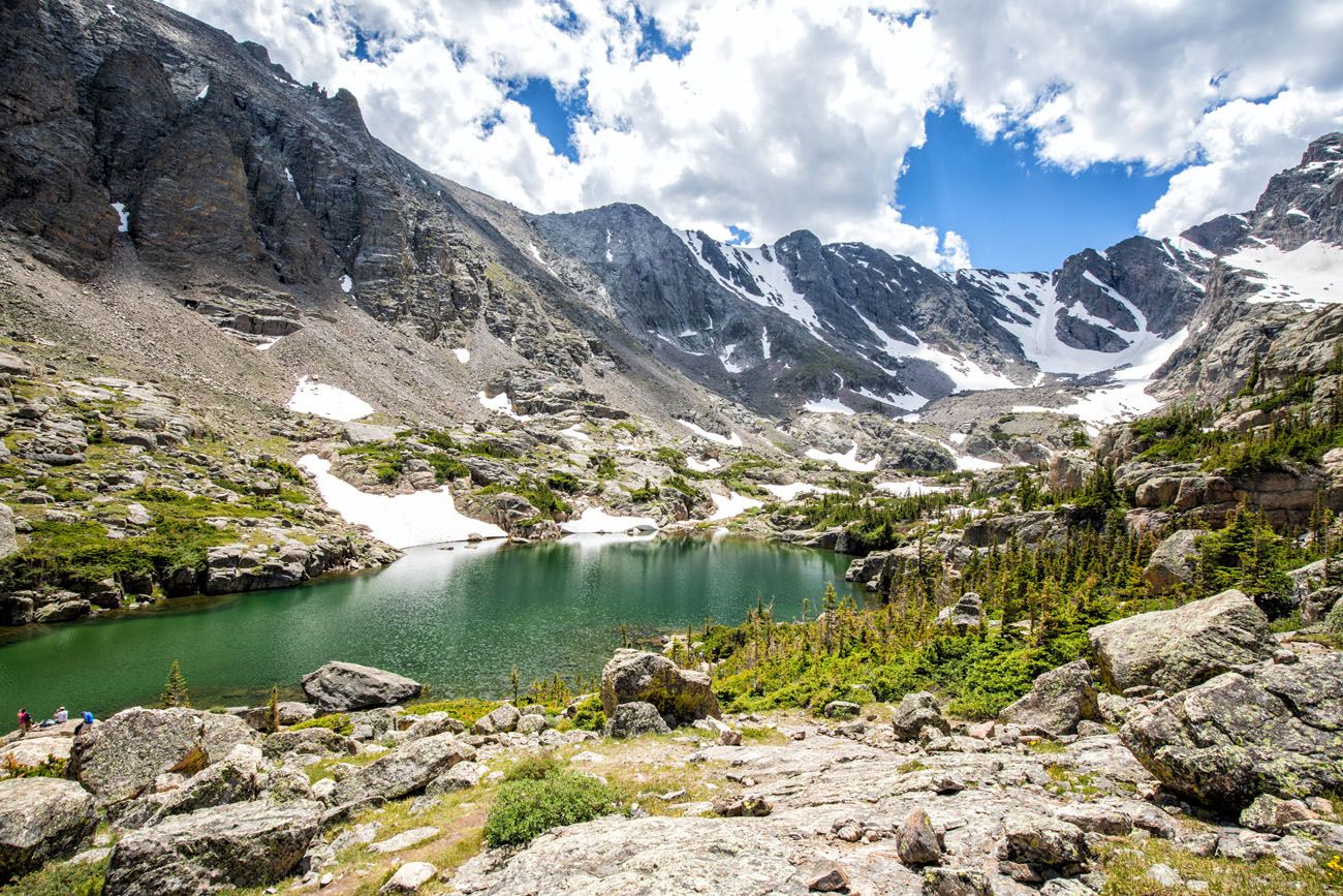 Trail around Lake of Glass