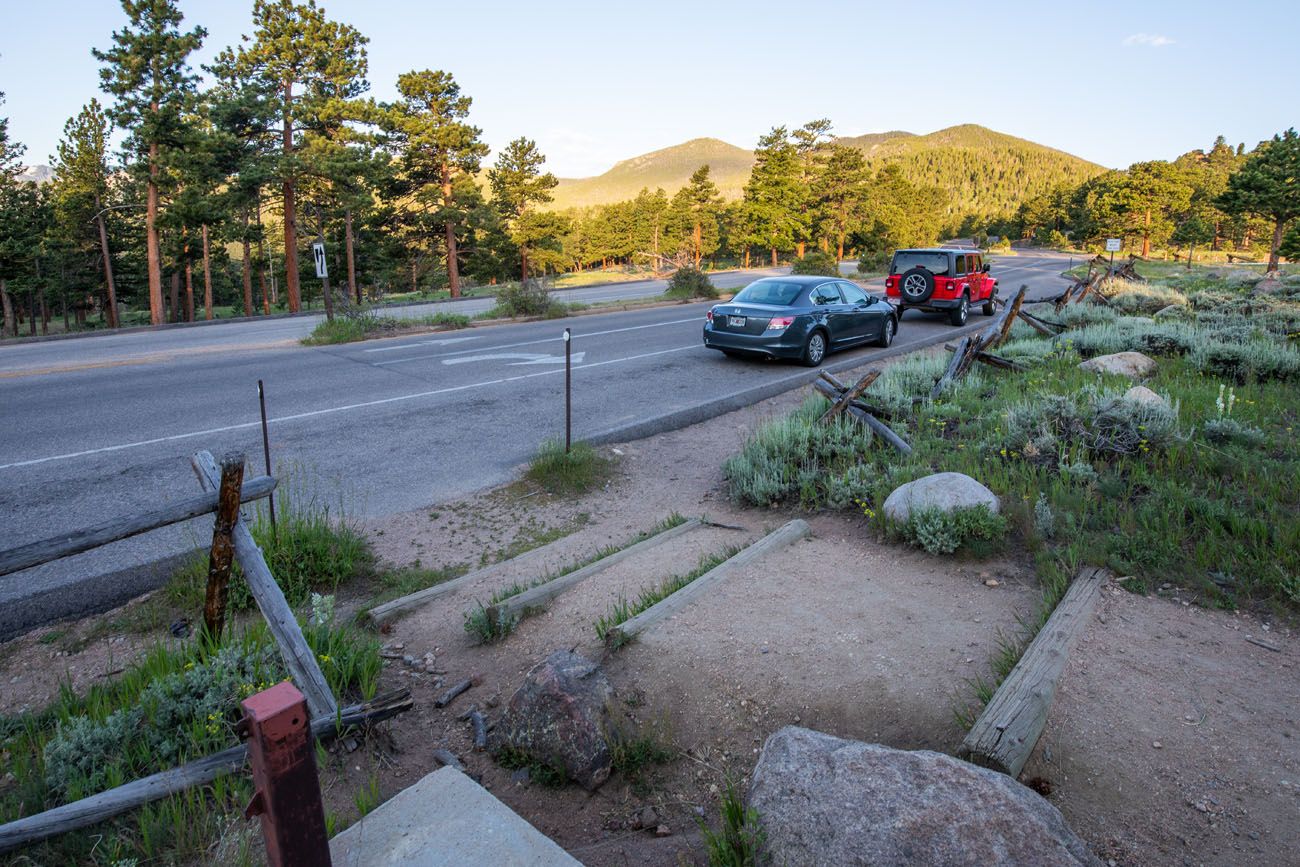 Deer Mountain Hike Parking Area