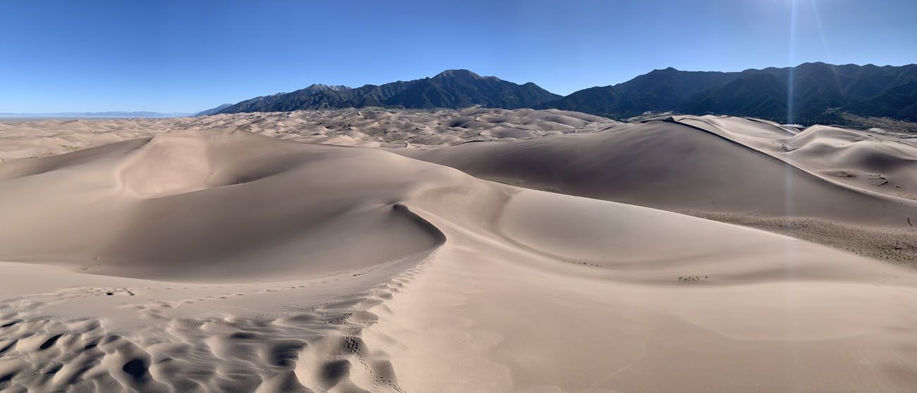 Great Sand Dunes Panorama