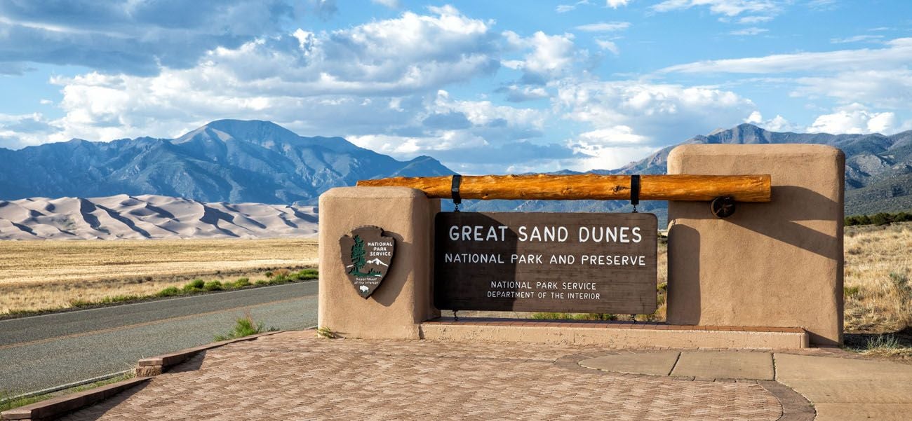 Great Sand Dunes Sign | Best Things to Do in Great Sand Dunes National Park