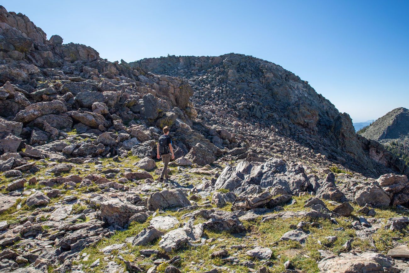 Hiking Twin Sisters