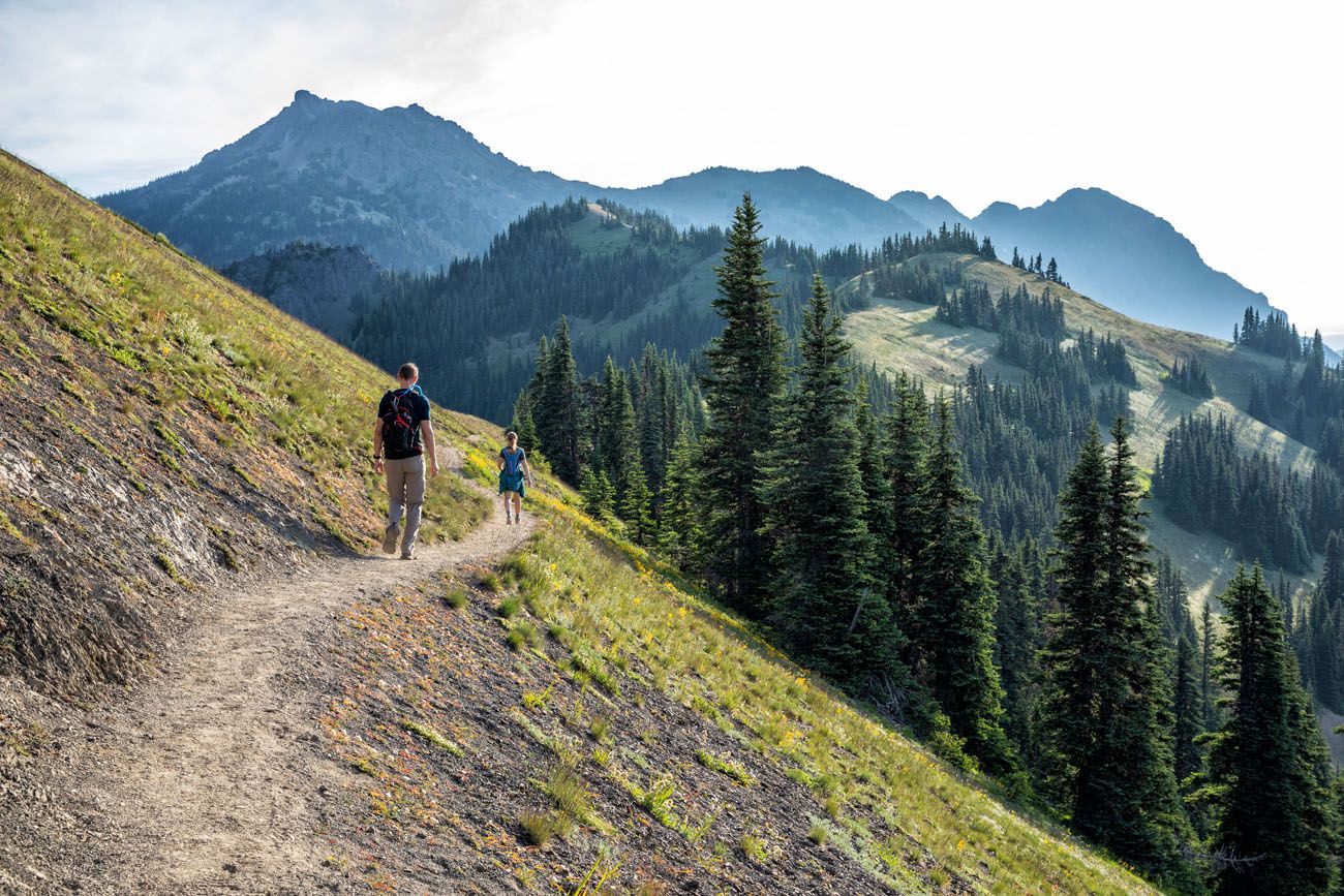Hiking to Mount Angeles Olympic