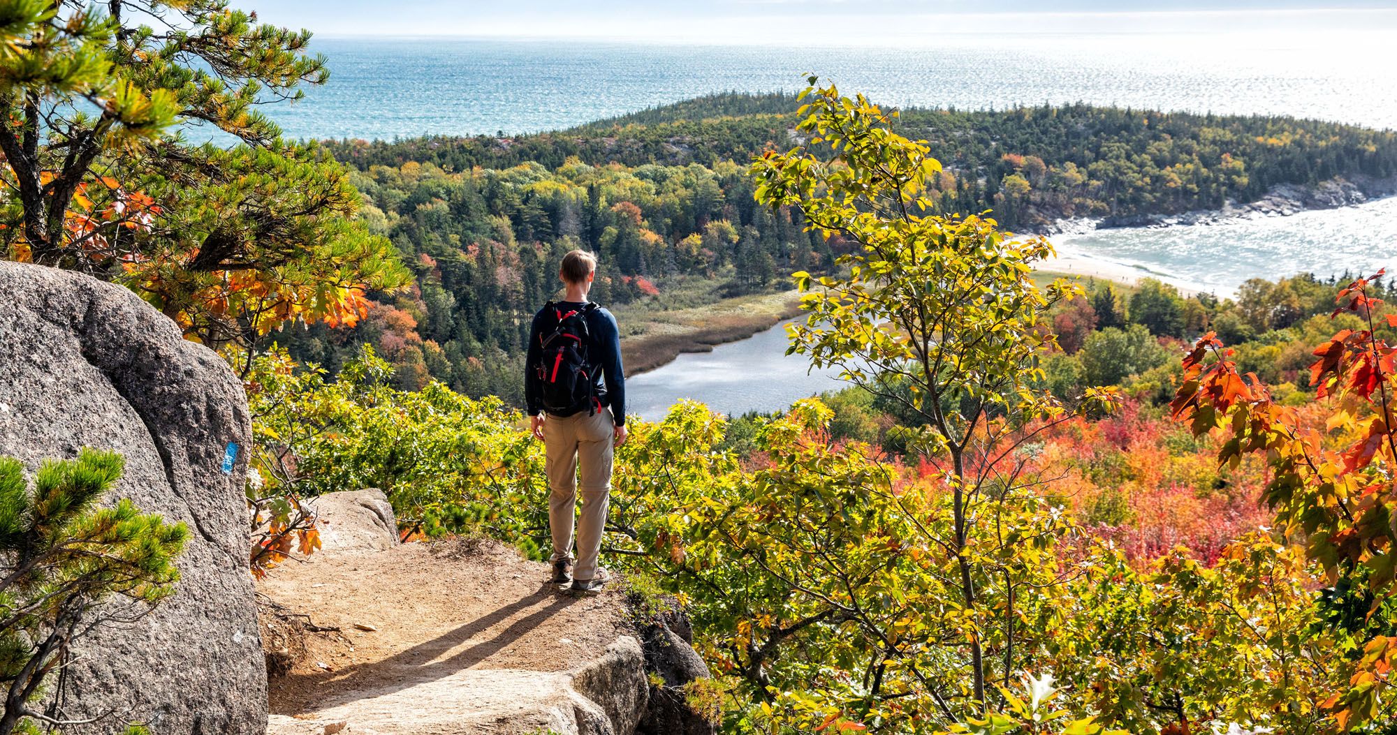 Featured image for “How to Hike the Beehive Trail, Acadia National Park”