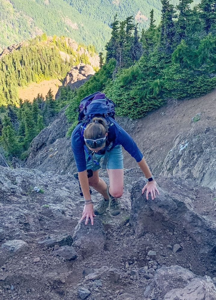 Julie Rock Scrambling