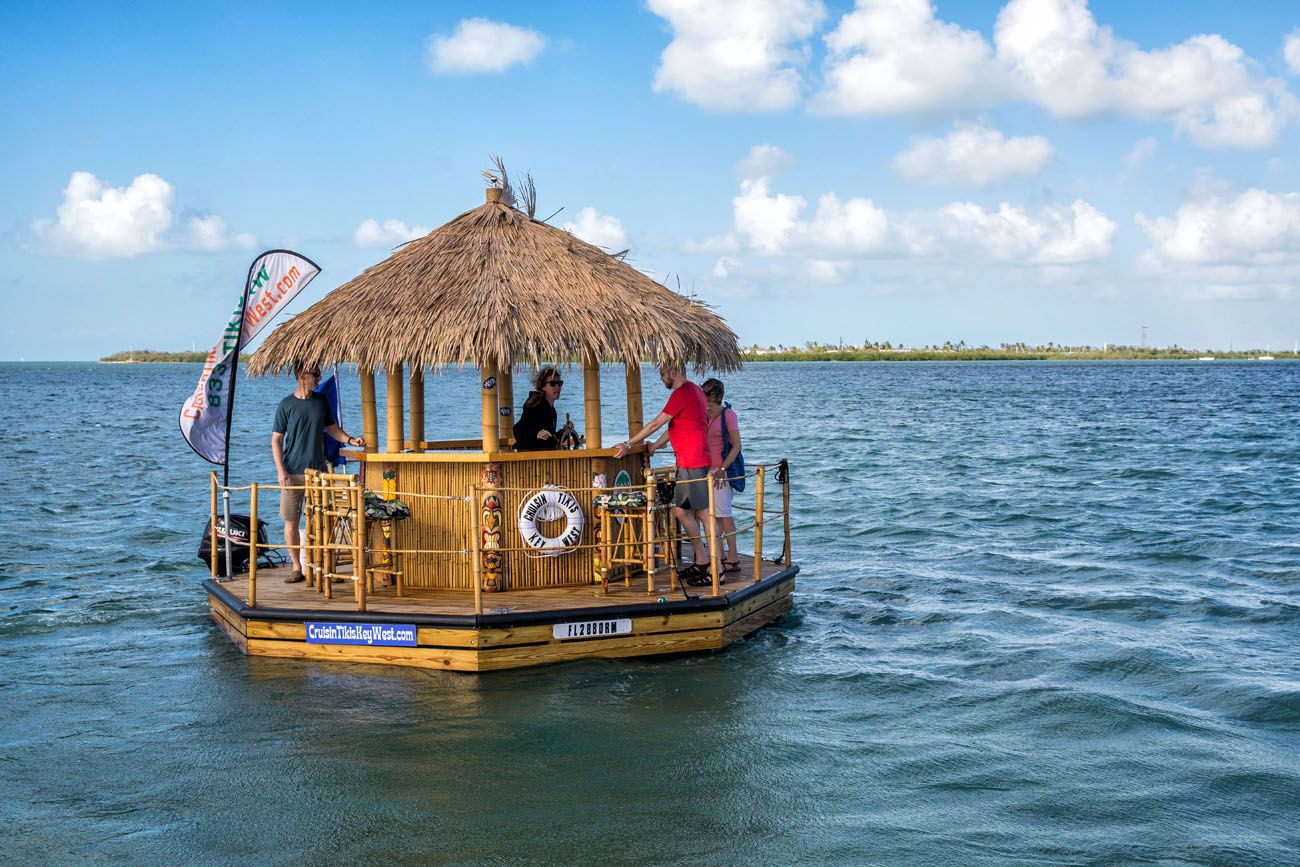 Key West Tiki Boat