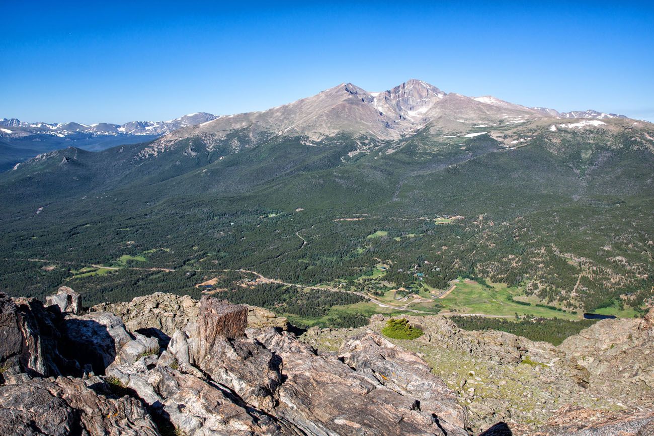 Longs Peak from Twin Sisters