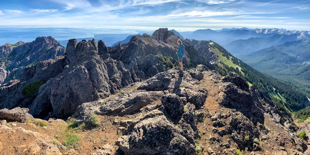 On Top of Mt Angeles