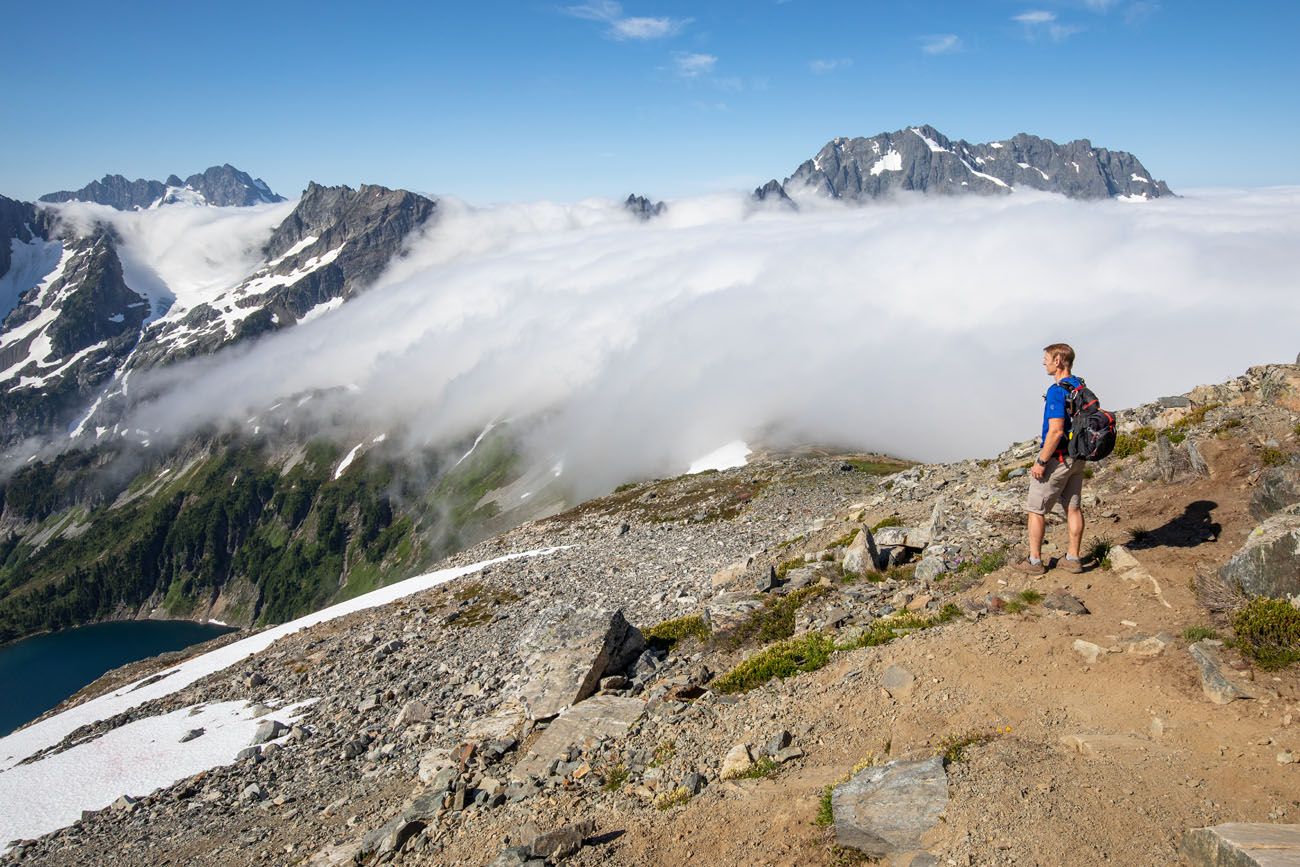 Sahale Arm Hike Clouds