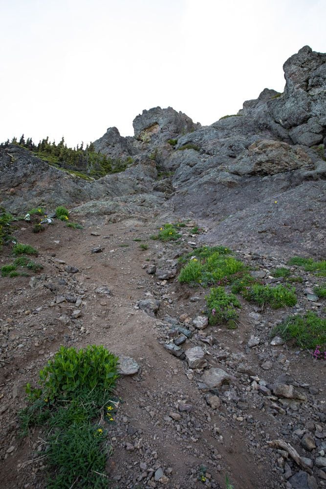 Scree and Slippery Trail