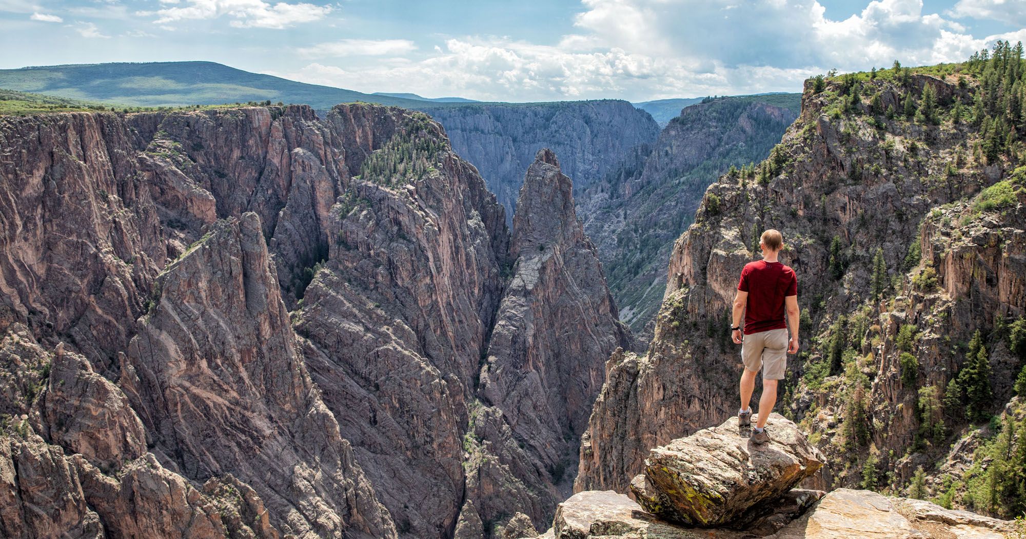 South Rim Drive Road Black Canyon