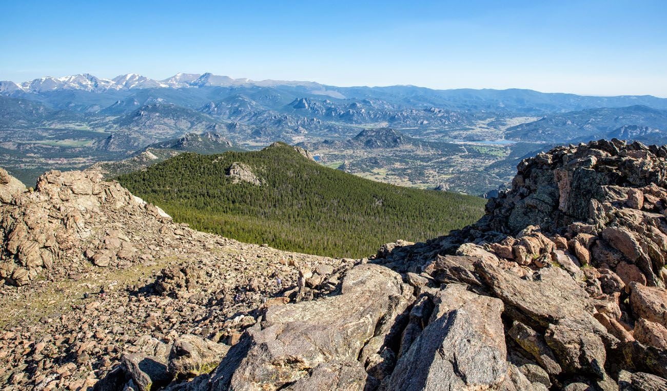 View of Estes Park