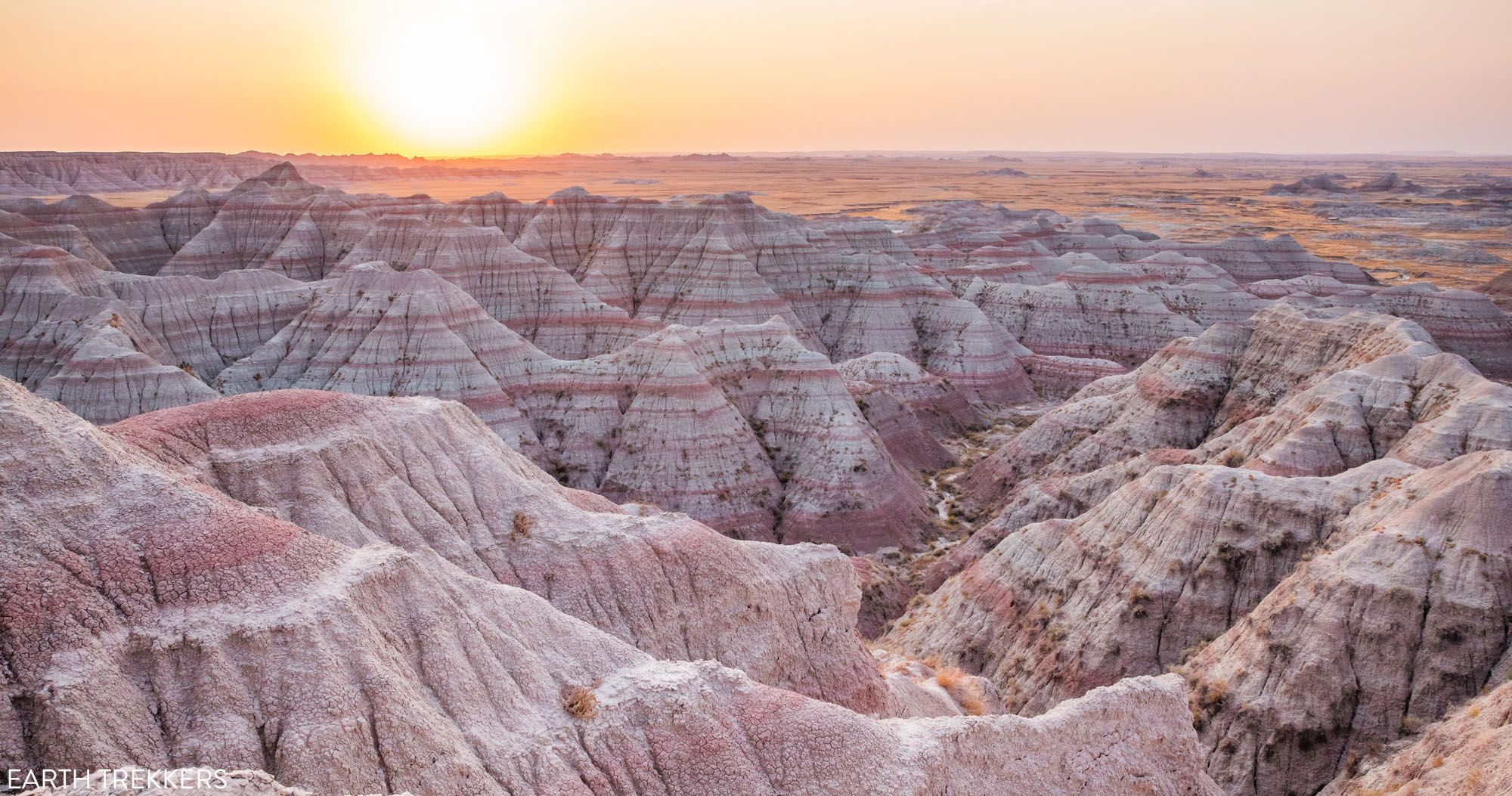 Badlands Sunrise Photo