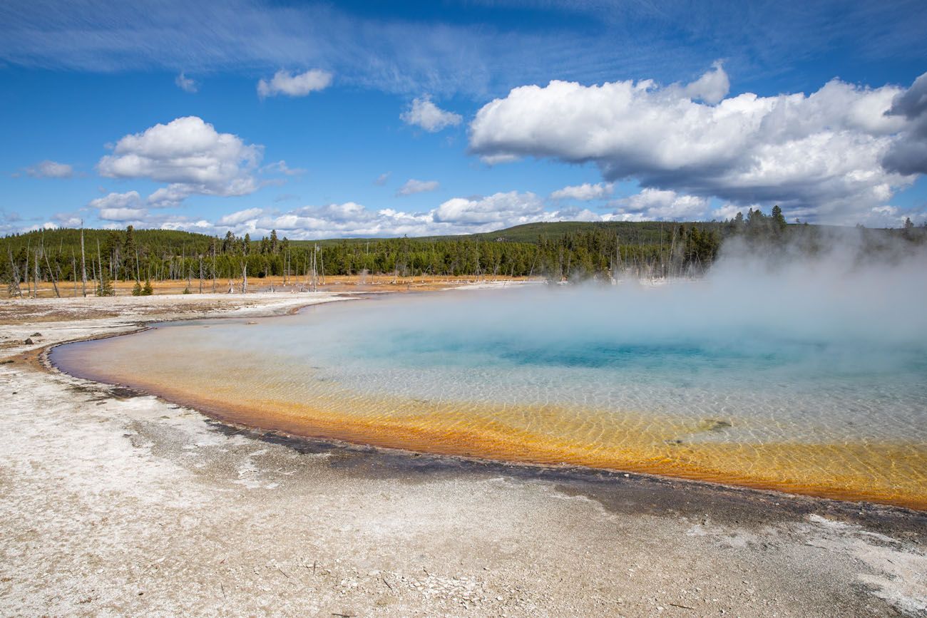 Black Sand Basin