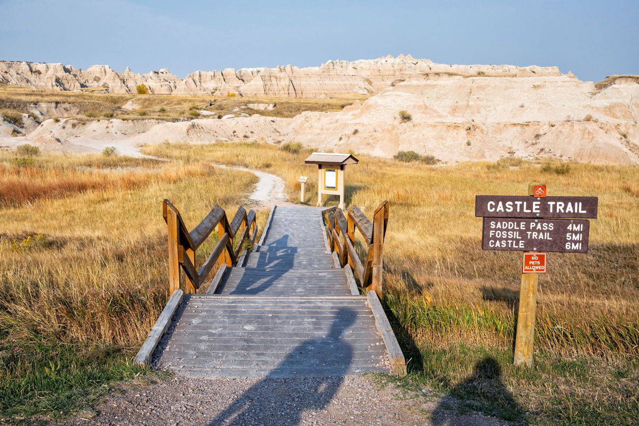 Castle Trail Trailhead