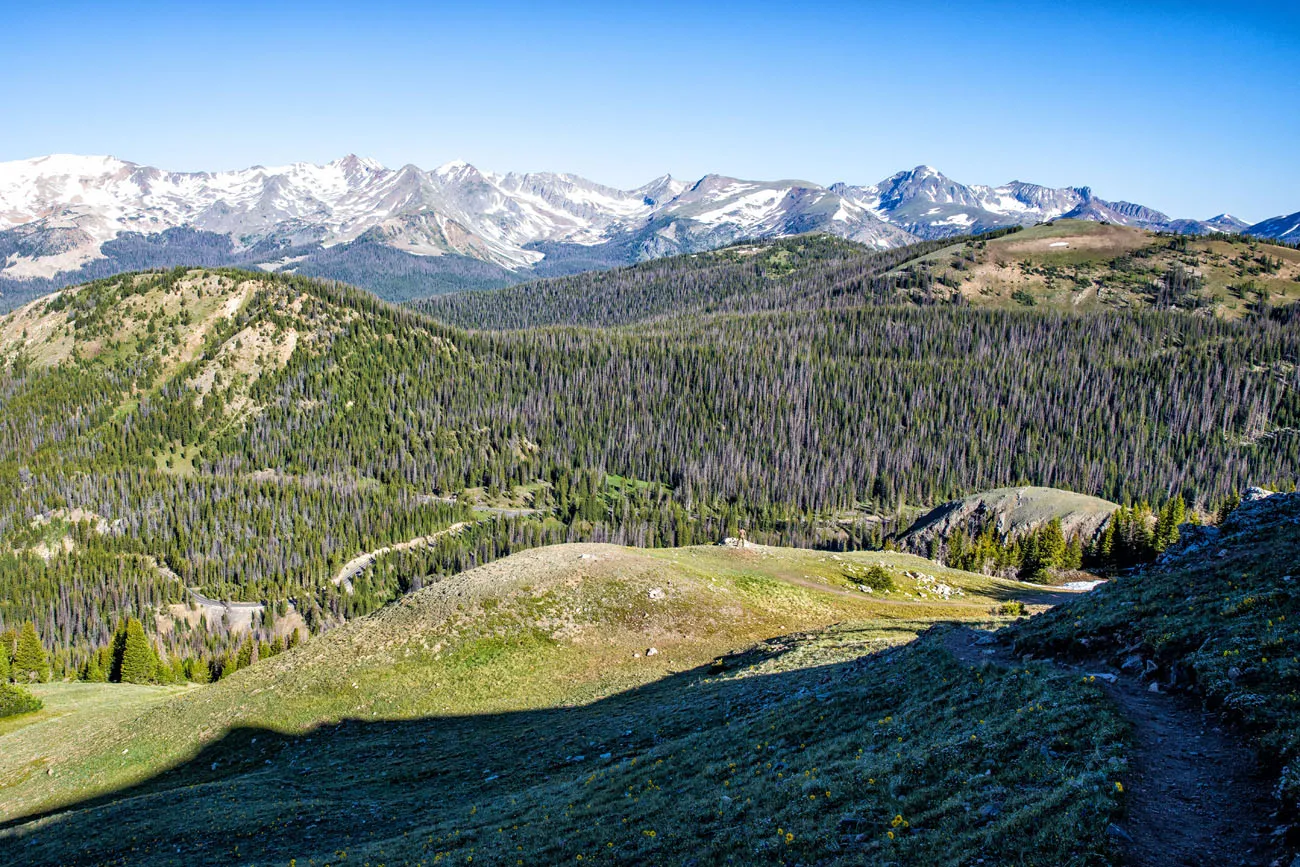 First View from the Trail