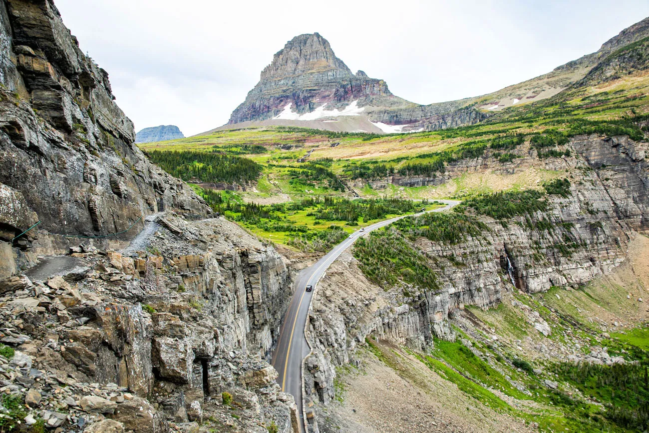 Highline Trail Logan Pass hikes in the national parks