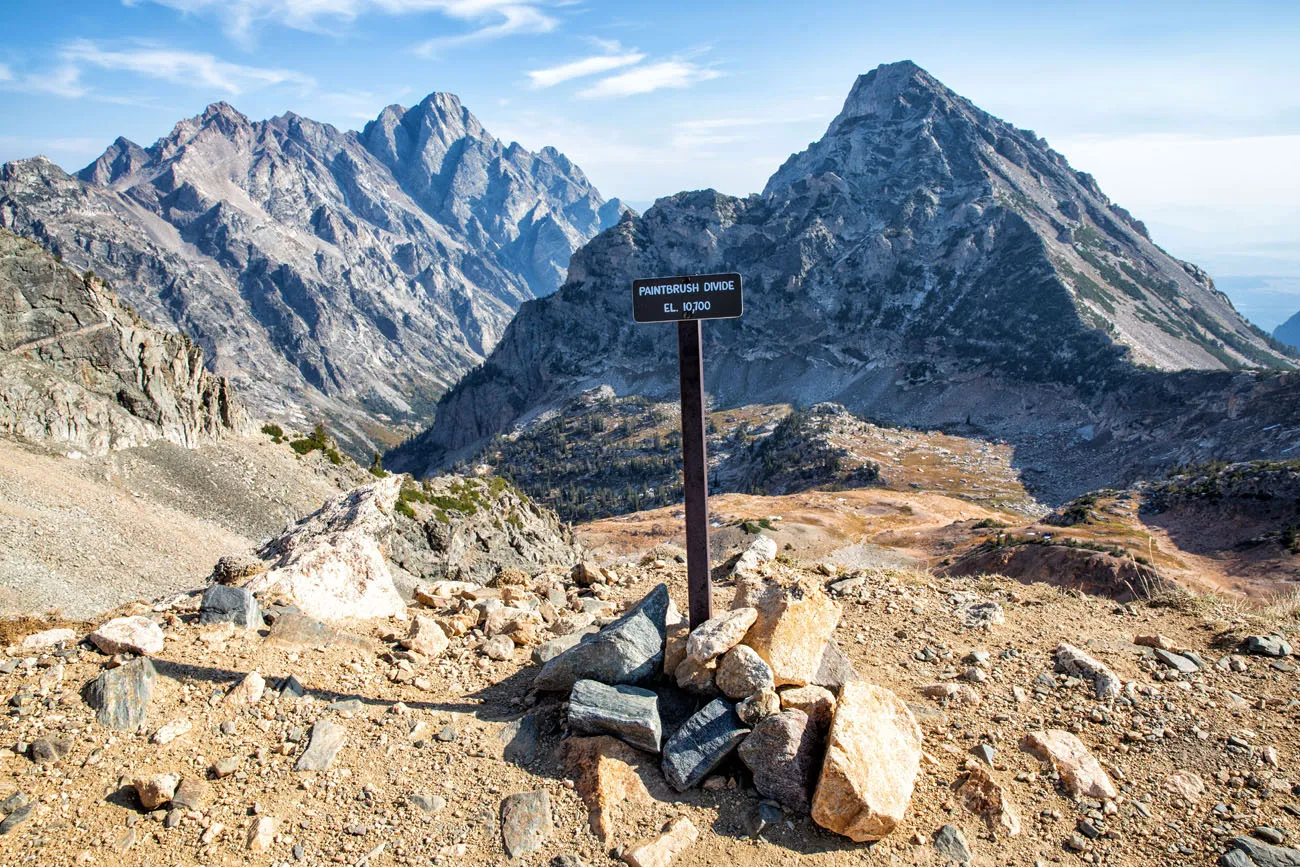 Paintbrush Divide hikes in the national parks