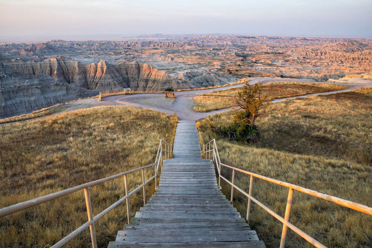 Pinnacles Overlook Badlands