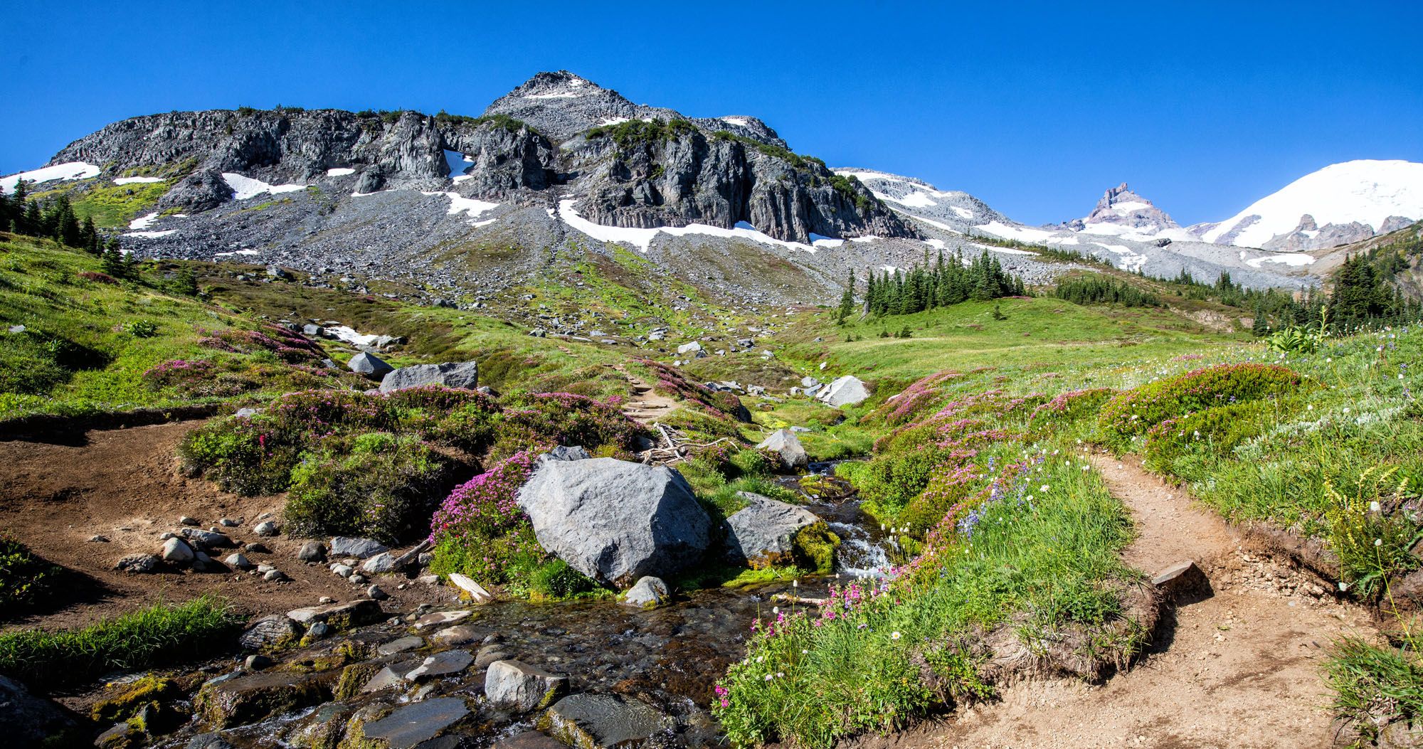 Summerland Hike to Panhandle Gap Photo