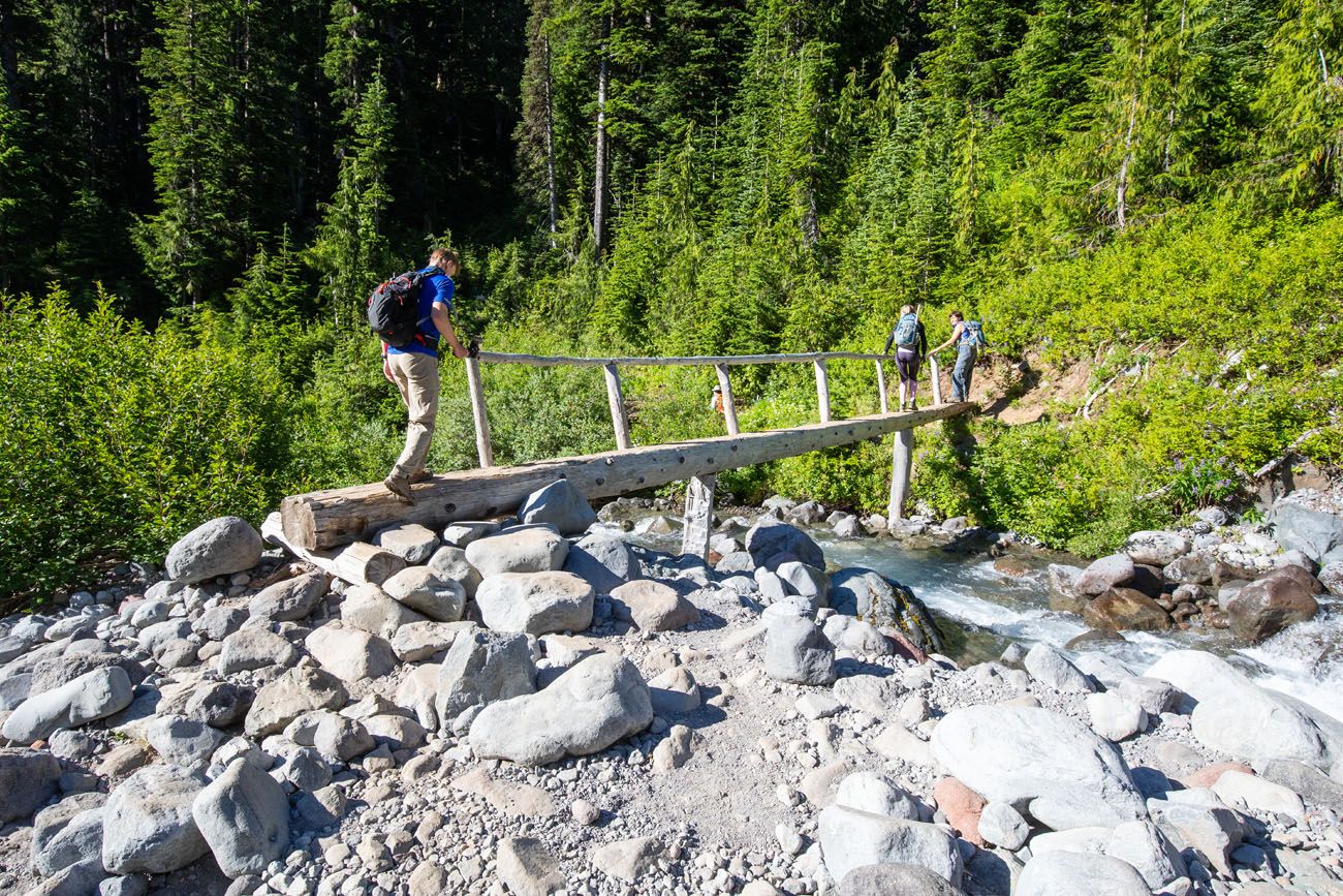 Summerland Log Bridge