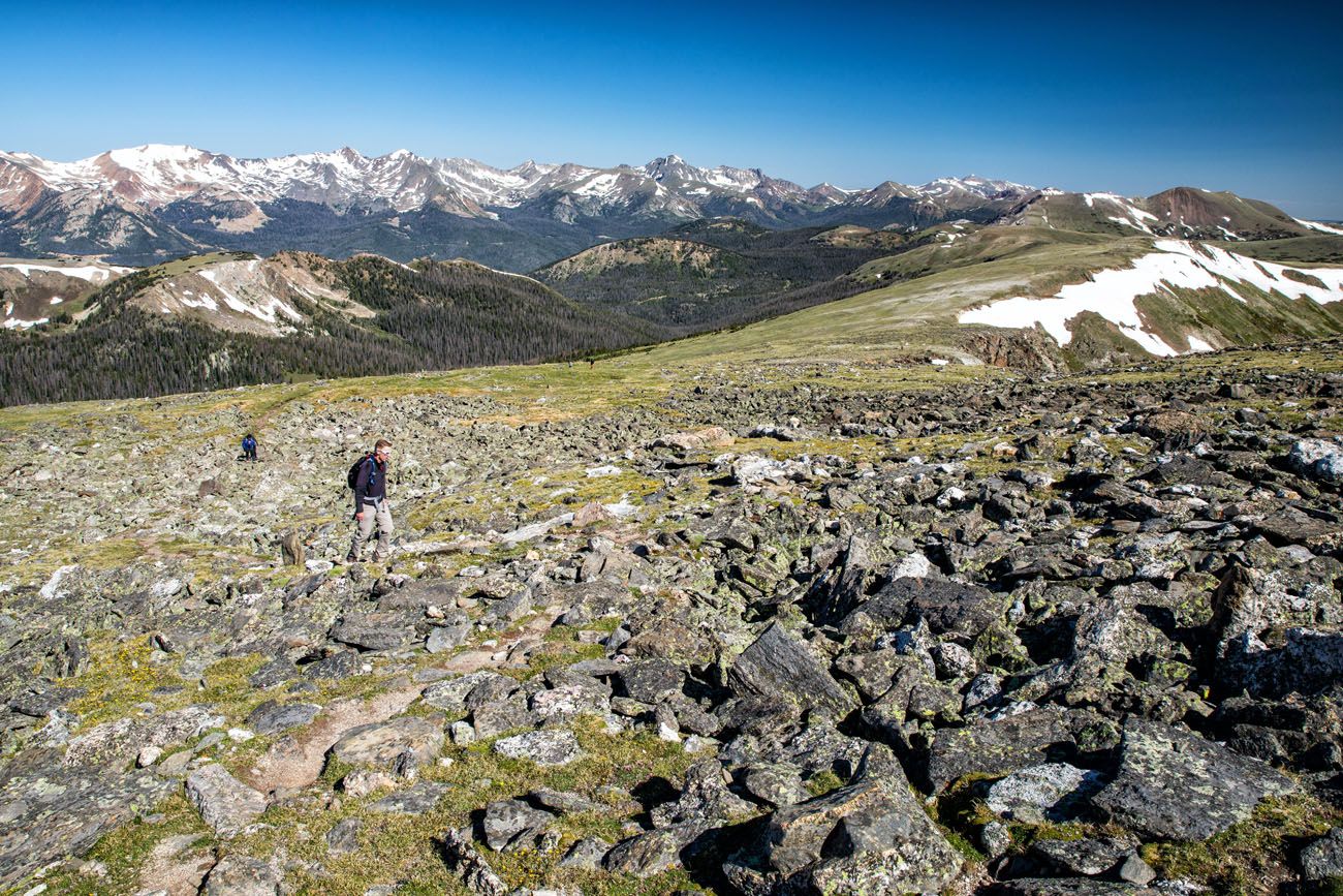 Tim in Boulder Field