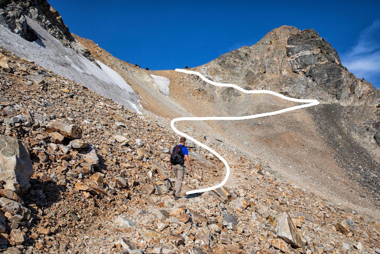 Trail to Paintbrush Divide