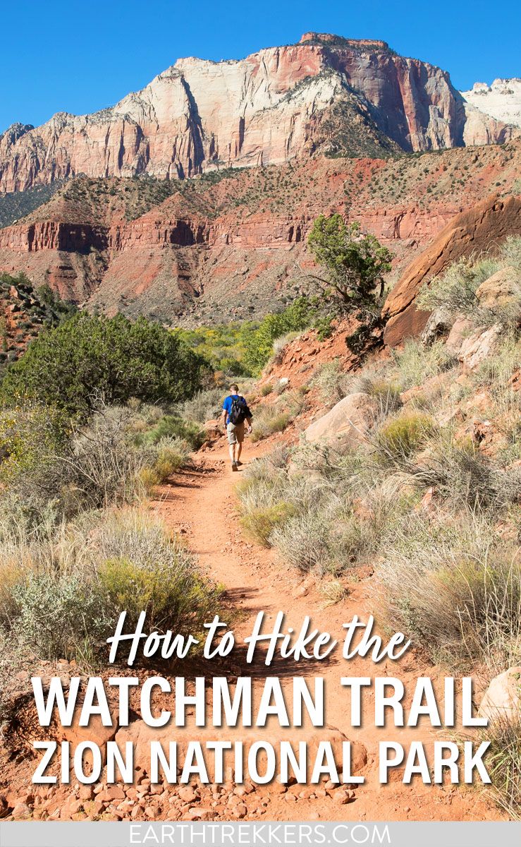 Watchman Trail Hike Zion National Park