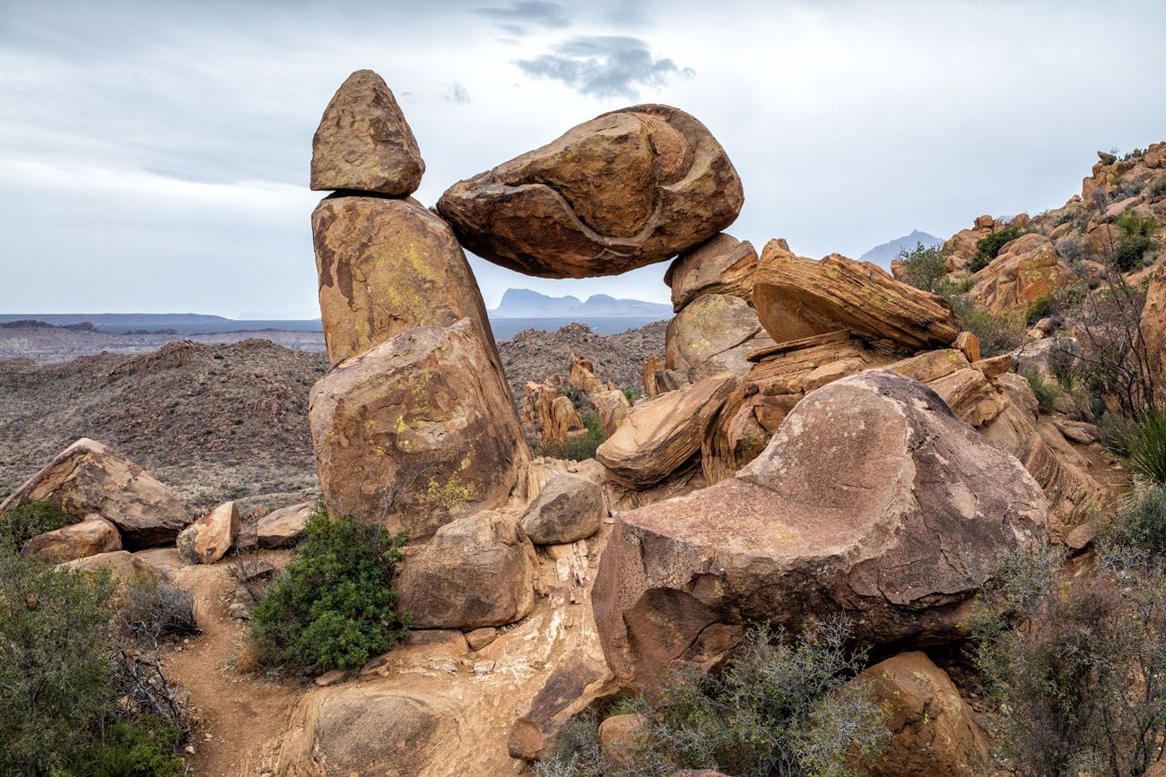 Balanced Rock Big Bend