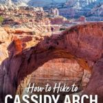 Cassidy Arch Capitol Reef National Park