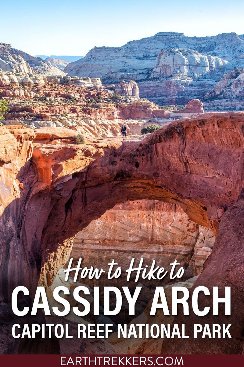 Cassidy Arch Capitol Reef National Park