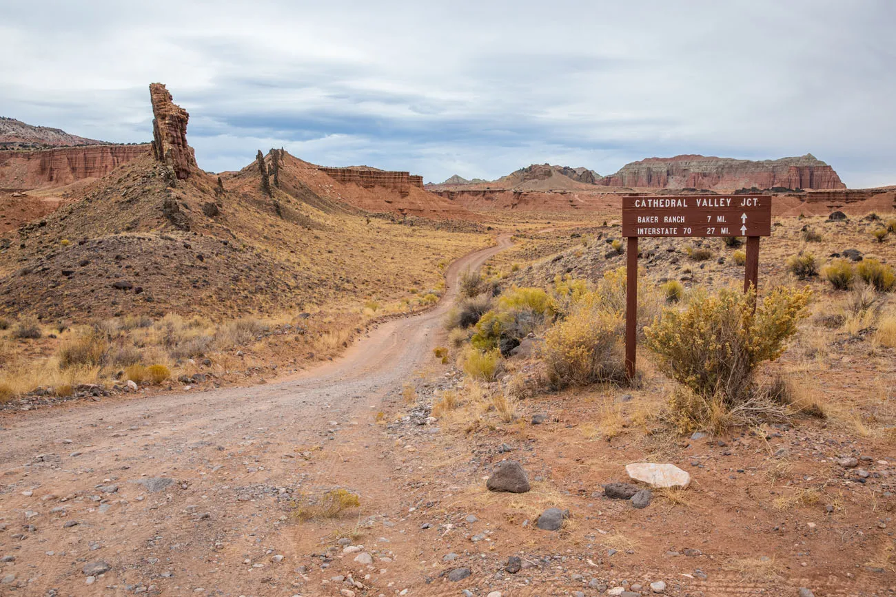 Cathedral Valley Junction